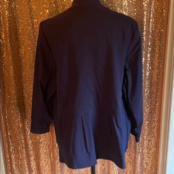 Navy Blue Jacket NWT 1X - Picture 3 of 4